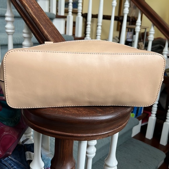 Kate Spade  Satchel  crossbody bag Pastel watercolor floral Canvas/leather trim - Picture 6 of 13